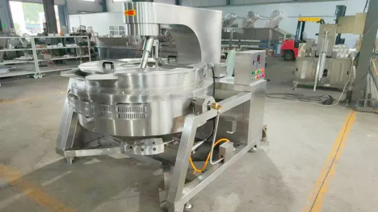 Big Capacity Industrial Gas Electric Caramel Sauce Making Cooking Mixer Machine for Spices/Chili Sauce/Tomato Paste