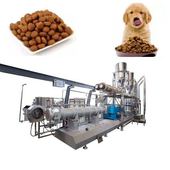 Pet Dog Cat Floating Sinking Fish Feed Food Processing Making Extruder Machine